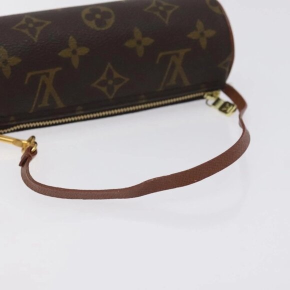 LOUIS VUITTON Monogram Papillon Pouch LV Auth 130312 - Picture 8 of 15